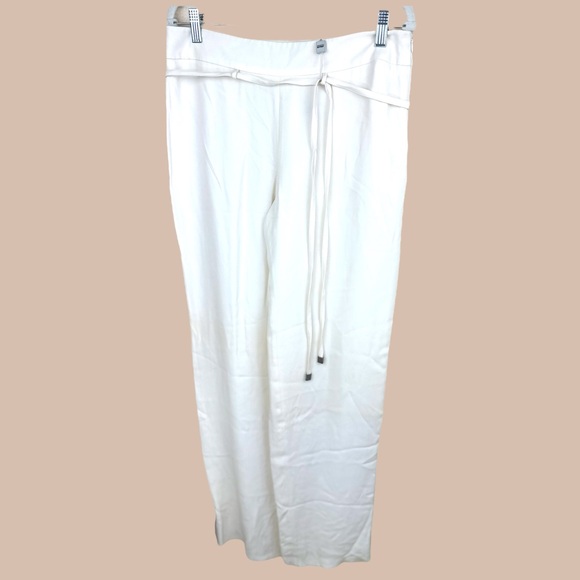 Armani Collezioni NWT vintage deadstock sz 10 white silk...